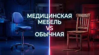 Медицинская мебель: чем отличается от обычной и почему закон запрещает домашний уют в клиниках