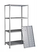 Стеллаж металлический ТС120 (1000х700х400)/2 перф.