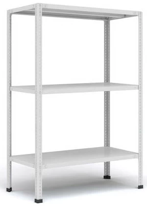 Стеллаж металлический Титан МС-500 1200x1000x300/3 Стеллаж металлический Титан МС-500 1200x1000x300/3
