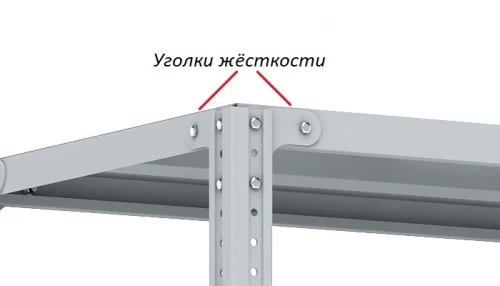 Стеллаж металлический Титан МС-750 2000x1000x600/7